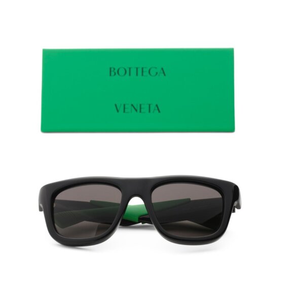 BOTTEGA VENETA Black/grey 53mm Designer Sunglasses